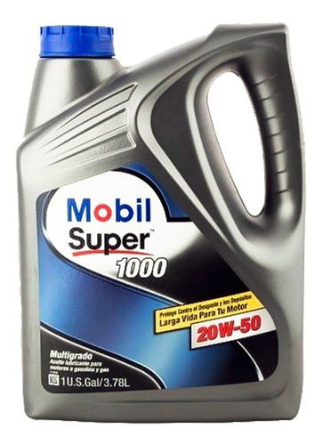 Aceite Mobil Super 1000 20w50 Galon Mineral