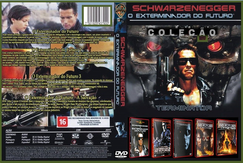 Dvd Box Coleção Exterminador Do Futuro - Matrix - (9 Dvds)