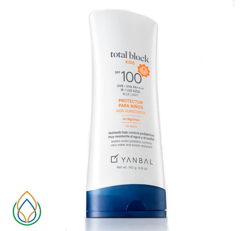 Total Block Kids Spf 100 Yanbal - g a $436