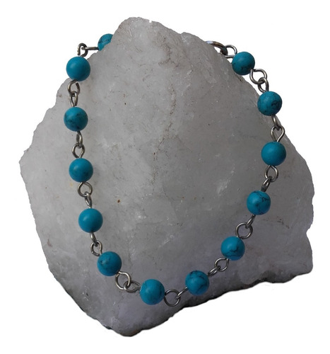 Psb0096 Pulsera Piedra Turquesa 