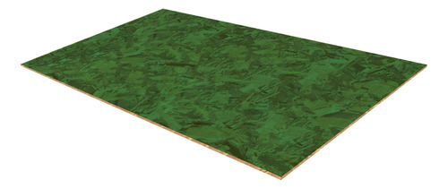 Osb Tapume Verde Fenolico 10 Mm 1,22x2,20 Mts Cercos De Obra