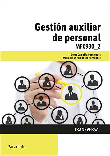 Libro Gestión Auxiliar De Personal De María Jesús Fernández