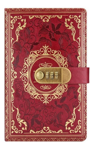 Mb Cuaderno Tipo Diario Combination Lock, Tamaño A5, Con