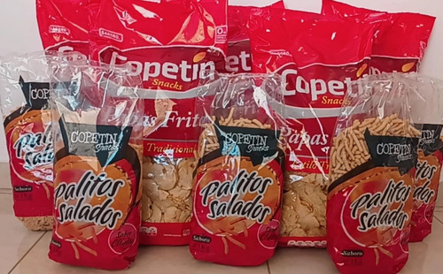 Combo Snacks!! Papas, Nachos Y Mani Repelado