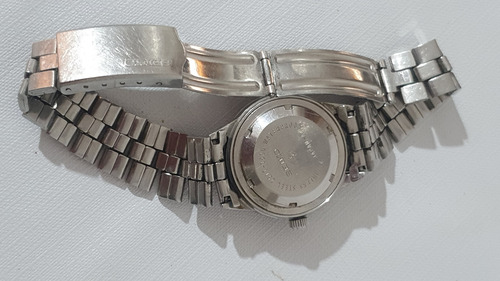 Relógio Seiko Automático Funcionando Leia Descrição Prata Cinza Cinza (Usado)