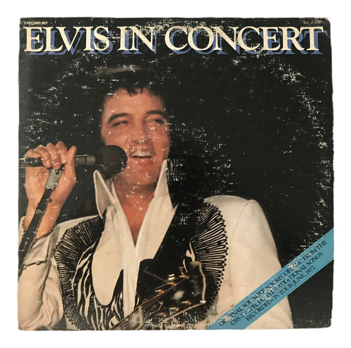 Elvis Presley In Concert 2 Disc Set Album Lp - Disco 2 Roto