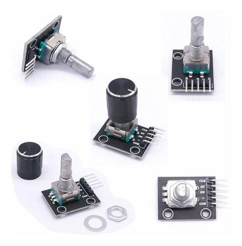 Ky-040 Módulo Taiss / 5pcs Rotary Encoder Con 15  16,5 Mm C