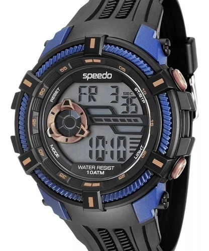 Relógio Speedo Masculino Esportivo 80591g0evnp3 100 Metros