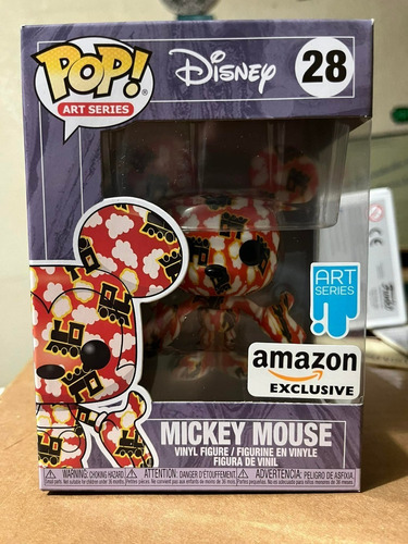 Funko Pop! Disney Mickey Mouse #28 Art Series Amazon 