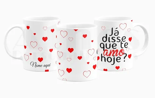 Caneca Bonequinhos Já Disse Que Te Amo Hoje?