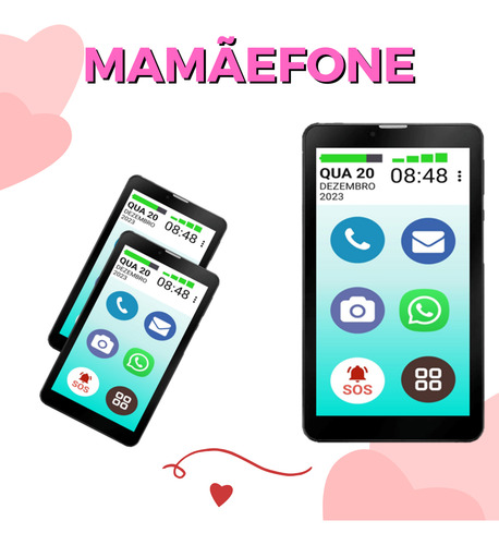 Tablet Mamãefone 32gb 4g Tela Grande 10.1 Faz Ligação