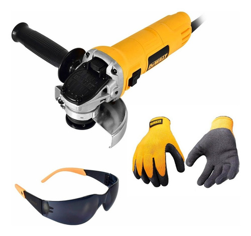 Esmeriladora Angular Dwe4020 4 1/2 800w+ Accesorios Dewalt Color Amarillo Frecuencia 50 Hz/60 Hz