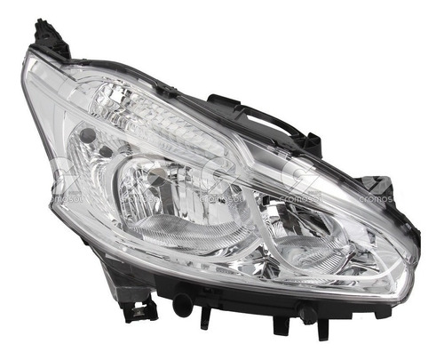 Optica Peugeot 208 2013 2014 2015 2016 Sin Led Wt Der