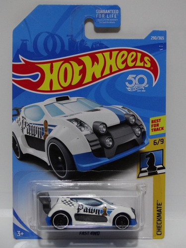 Hot Wheels 2018 Fast 4wd 290/365 Version Usa Checkmate 6/9