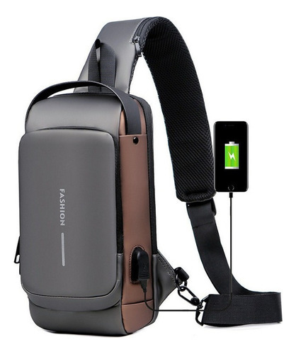 Bandolera Antirrobo 2n Carga Usb Sport Sling