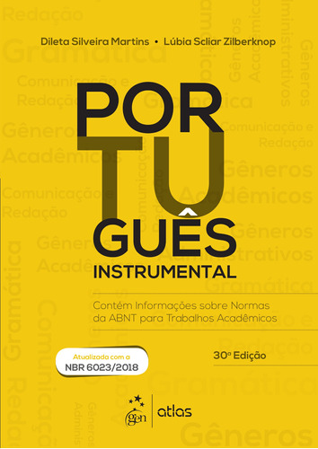 Português Instrumental, de Martins, Dileta Silveira. Editora Atlas Ltda., capa mole em português, 2019