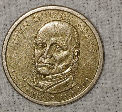  Moneda John Quincy Adams 6th Presidente Eu 1825-1829