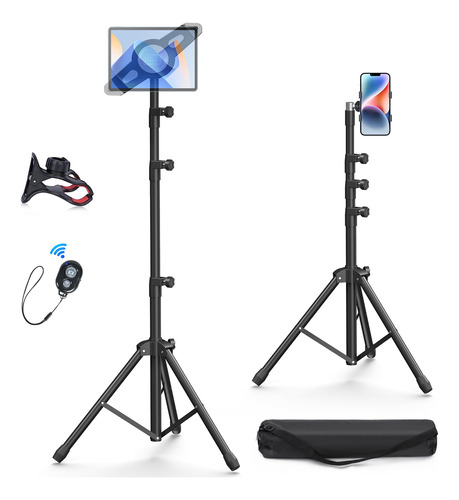 Soporte De Piso Para Tripode Para iPad, Soporte Telescopico