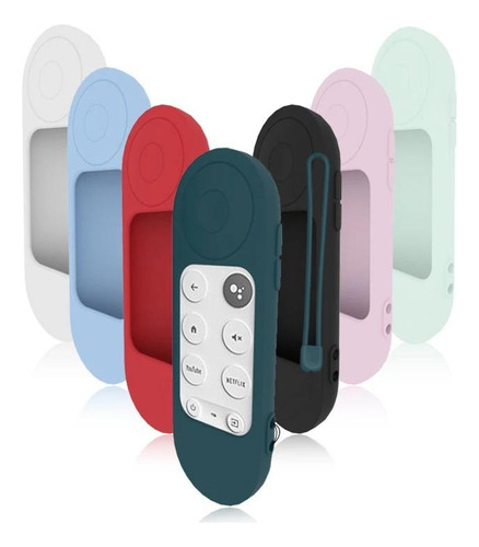 Funda De Silicona Control Remoto Para Google Tv Chromecast