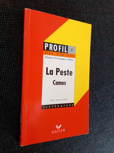 La Peste Camus Pol Gaillard Hatier 