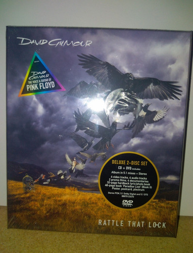 David Gilmour Cd+dvd Rattle That Lock Pink Floyd Nuevo