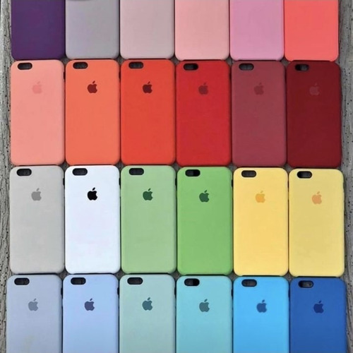 Case Silicona iPhone Apple 6 6s 7 7 Plus