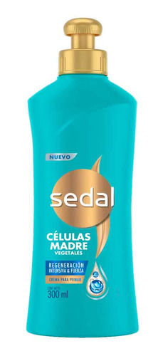 Crema Para Peinar Celulas Madre Vegetales 300ml Sedal