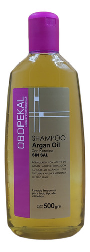 Shampoo Obopekal Peluqueria Cabello Dama Pelo Keratina 500ml