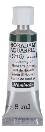 Tinta Aquarela Horadam Schmincke 5ml S1 521 Hooker's Green