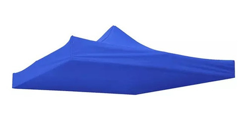 Carpa Lona Engomada Para Toldo 2x2 Metros Azul Impermeable