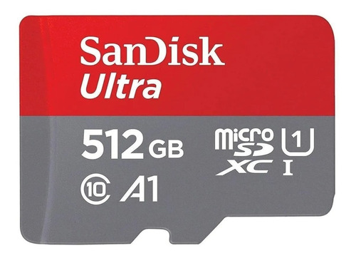Tarjeta De Memoria Microsd Sandisk Ultra 512gb 120mb/s