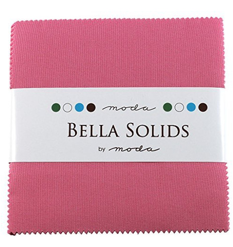 Moda Fabrics Bella Solids 30s Rosa Encanto Pack 42-5  Para