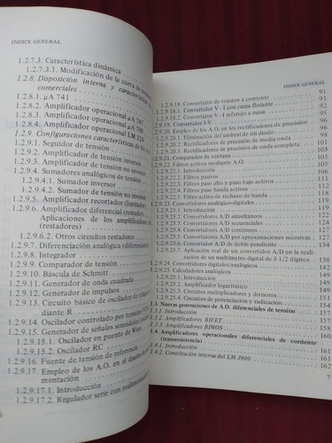 Libro Circuitos Integrados Lineales, M. Torres Portero (Usado)