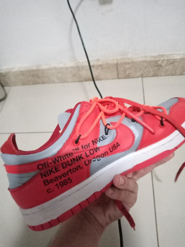 Tenis Nike Dunk Low Red Nike X Offwhite Original