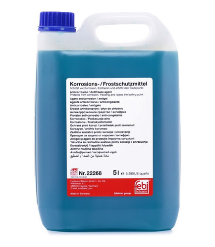 Refrigerante Febibilstein Rojo G12 G11 Azul 50/50 Concentrad