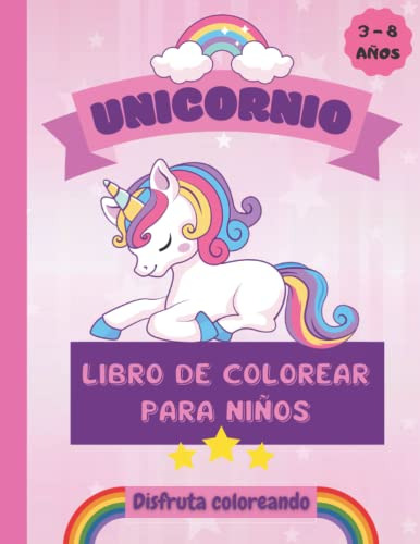 Unicornio Libro De Colorear Para Niños Disfruta Coloreando 3
