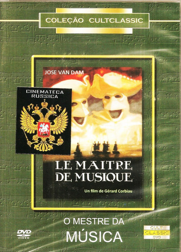 Dvd O Mestre Da Música, José Van Dam E Anne Roussel, 1988 +