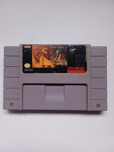 Rey León Físico Para Snes 