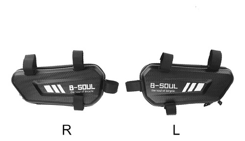 2pc Bolsa Carcasa Laterals Rígida Universal Bicicleta Y Moto