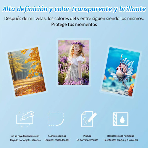 / 200 Pzs Micas Termicas A4 Tamaño Carta Protectores De