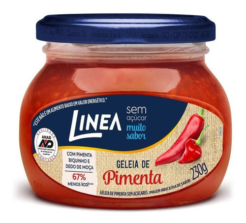 Linea Geleia Diet Pimenta