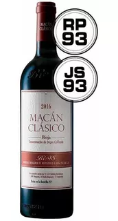 Vinho Macán Clásico Rioja Denominacion De Origen Calificada