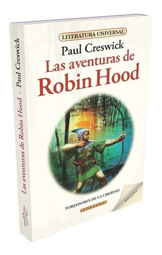 Libro. Robin Hood. Paul Creswick. Clásicos Fontana. 