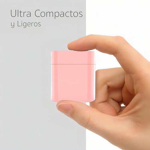 Audífonos AirPods Inalámbricos True Wireless Hypergear Color Rosa
