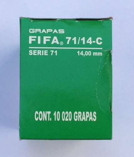 Grapas Tapicería Fifa 71/14-c Serie 71  10,020 Piezas