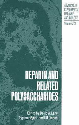 Libro Heparin And Related Polysaccharides - Ulf Lindahl