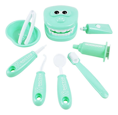 Juego De 9 Juguetes De Simulación Para Niños Dentist Check T