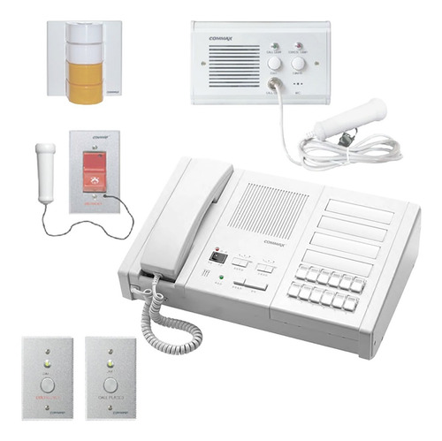 Central De Enfermeras Commax De 12 Comunicaciones Jns-12 Com