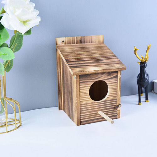 Caja De Dormir De Cría De Nido De Pájaro De Loro
