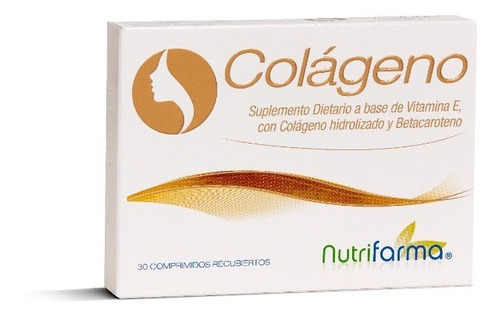 Nutrifarma Colageno Hidrolizado X 30 Capsulas
